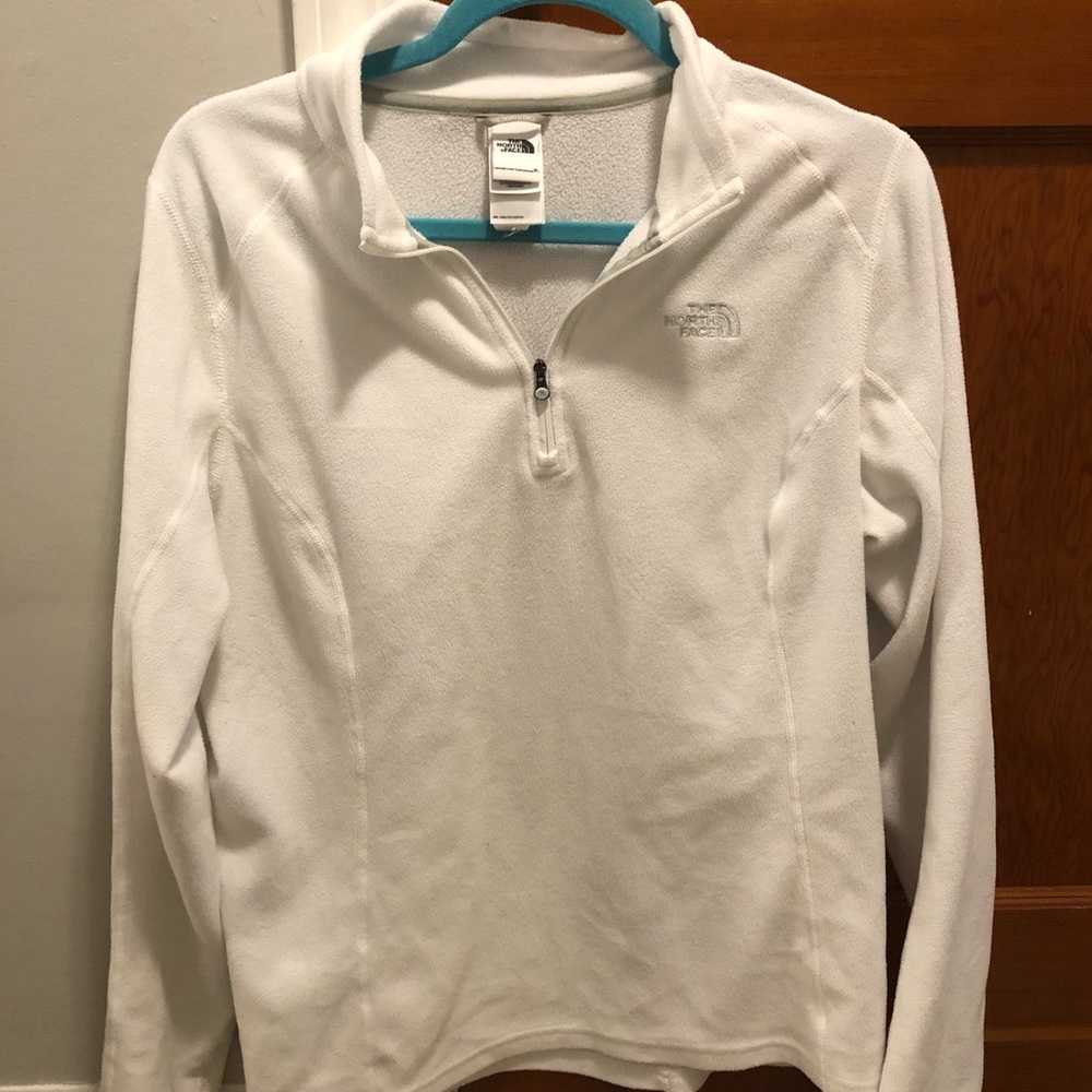North Face Glacier quarter zip fleece pullover